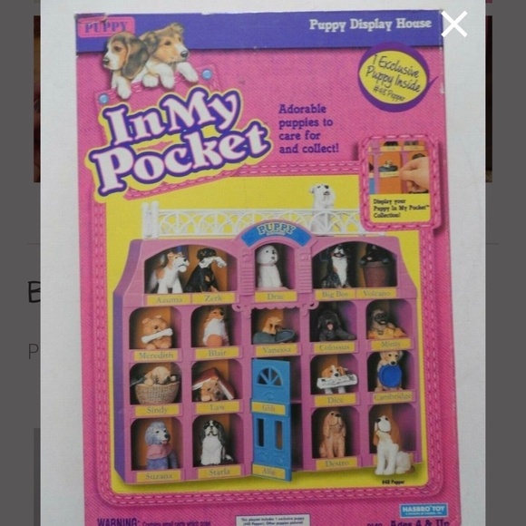 Vintage 90s 🐶Puppy In My Pocket Display House - Picture 15 of 15